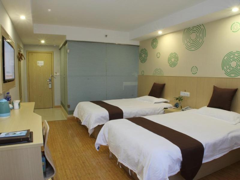 Greentree Inn Shanghai Gucun Park Express Hotel Bagian luar foto