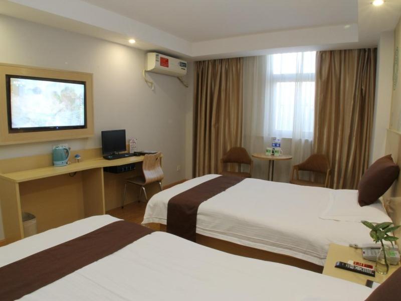 Greentree Inn Shanghai Gucun Park Express Hotel Bagian luar foto