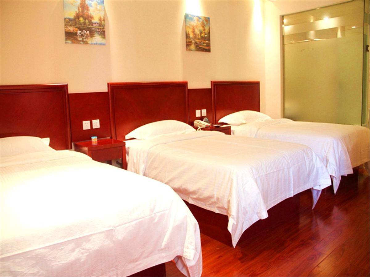 Greentree Inn Shanghai Gucun Park Express Hotel Bagian luar foto